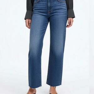 Madewell - The Perfect Vintage Jean Wide-Leg Crop - Medium Wash